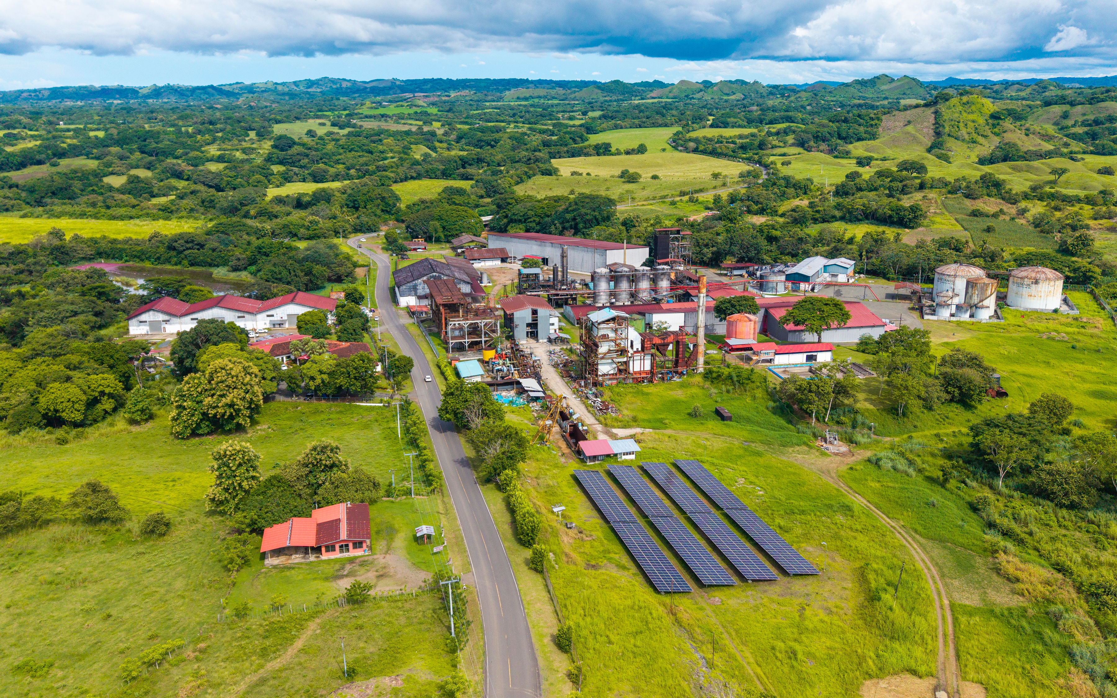 Aerial view of Las Cabras Free Zone
